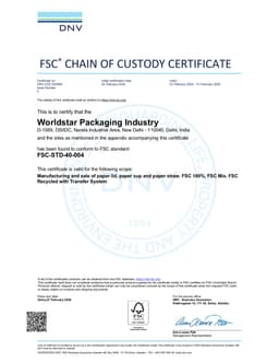FSC Certificate