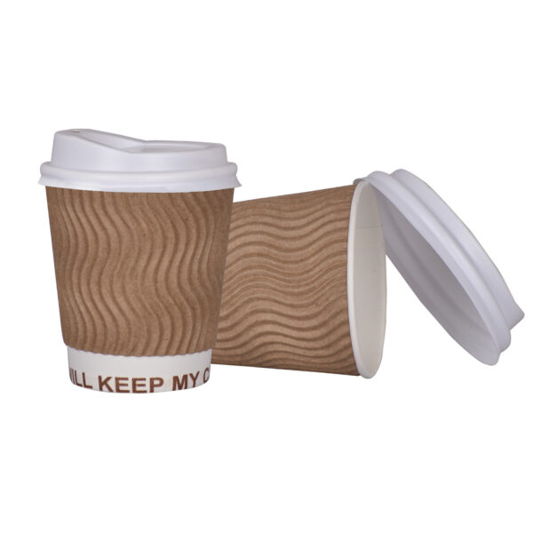 Paper Food Container With Paper Lid - Image 2